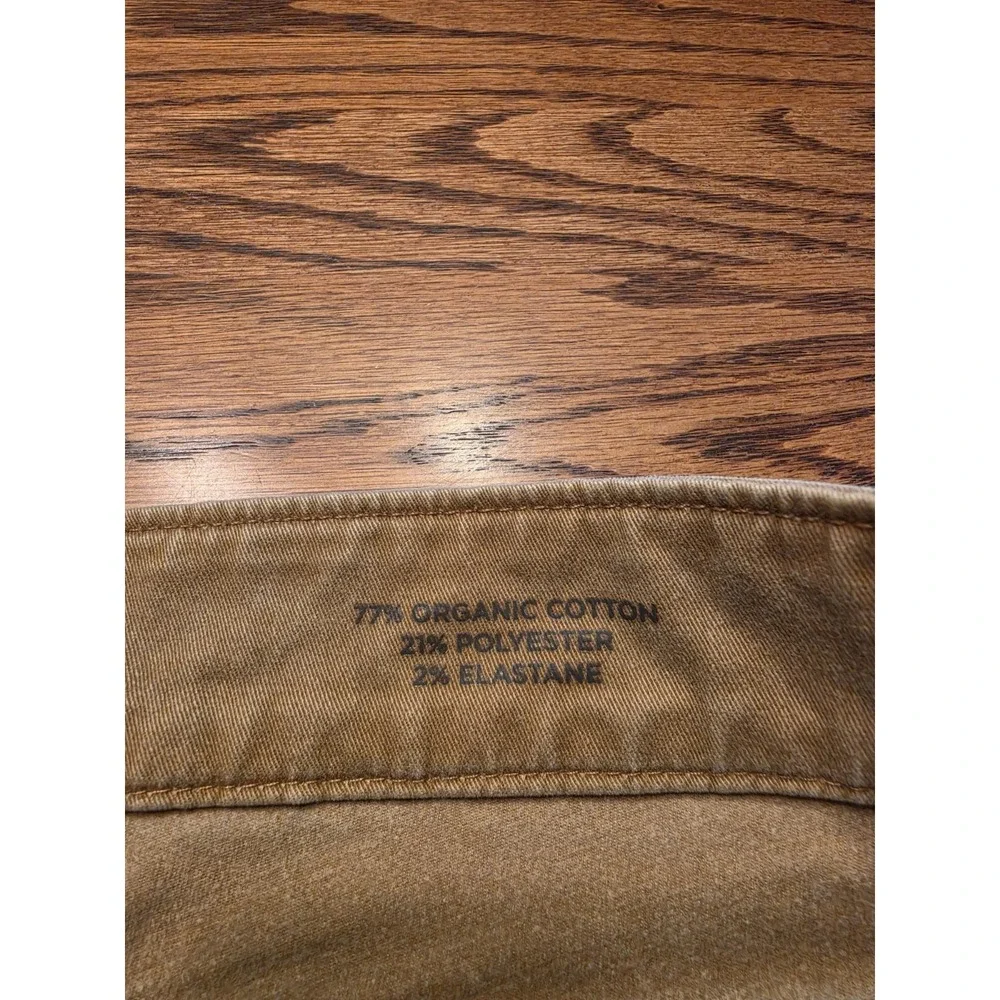 Toad &Co Mission Ridge Shorts Men's 36 Tan Organic Cotton Blend Chino Classic
